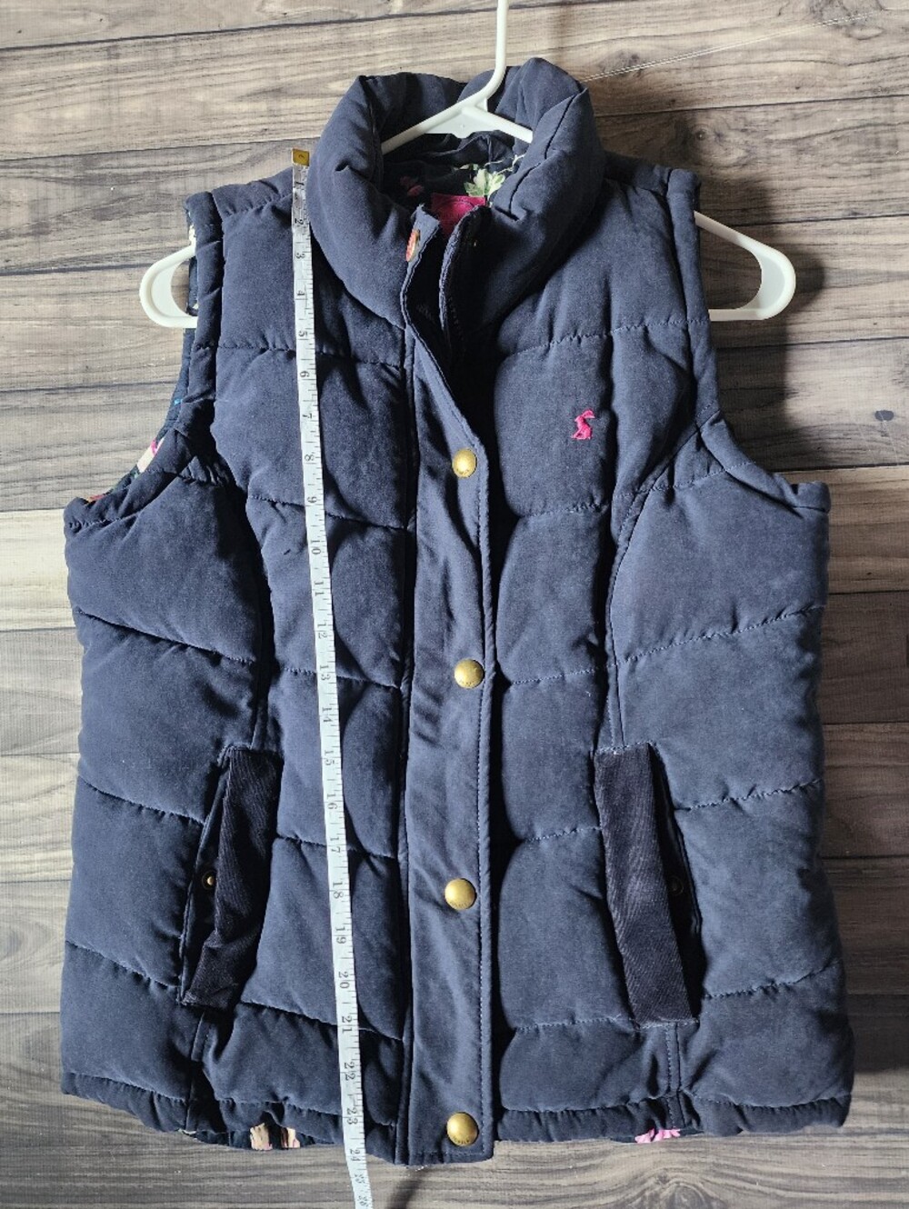Joules Navy Blue Gilet/Vest Size 6 - Picture 9 of 10